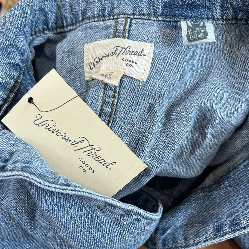 Universal Thread Light Blue Denim Overalls - Picture 2 of 2